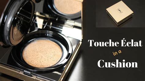 yves saint laurent touche eclat le cushion foundation|ysl touche eclat foundation shades.